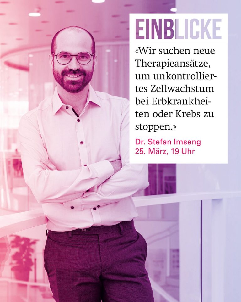 Einblicke Biozentrum Dr. Stefan Imseng